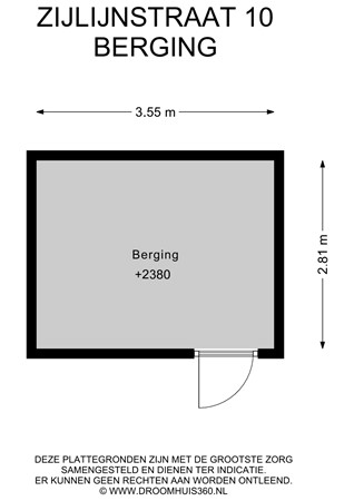 Floorplan - Zijlijnstraat 10, 1433 DC Kudelstaart
